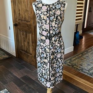 Floral sleeveless Nanette Lepore dress. Perfect!